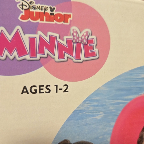 New! Minnie Shaded Baby Boat Ages 1-2 Pink And Purple - Picture 2 of 4